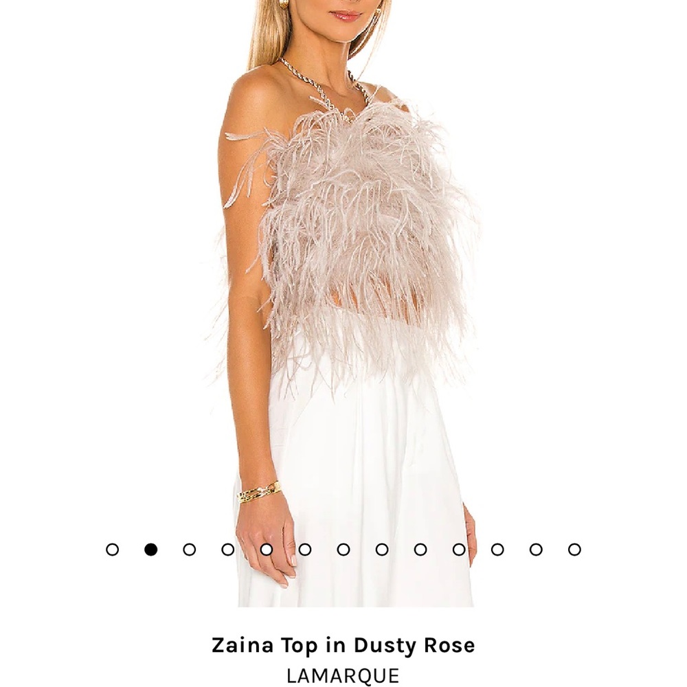 Zaina Top in Dusty Rose
LAMARQUE size small nwt